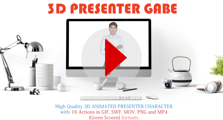3D Presenter Gabe