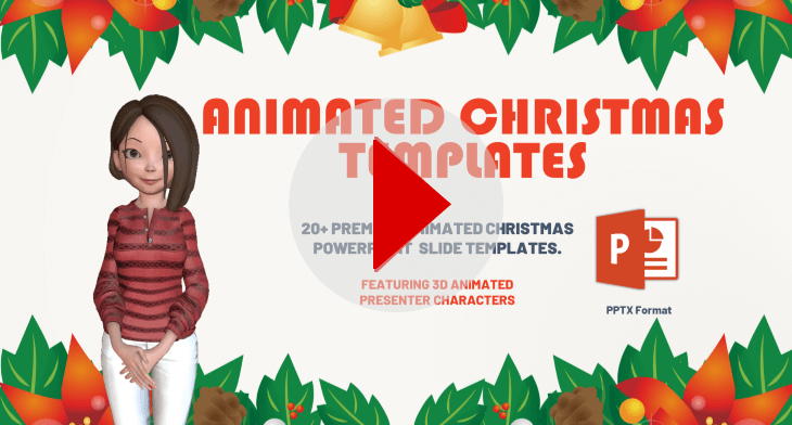 Animated Christmas templates_Display