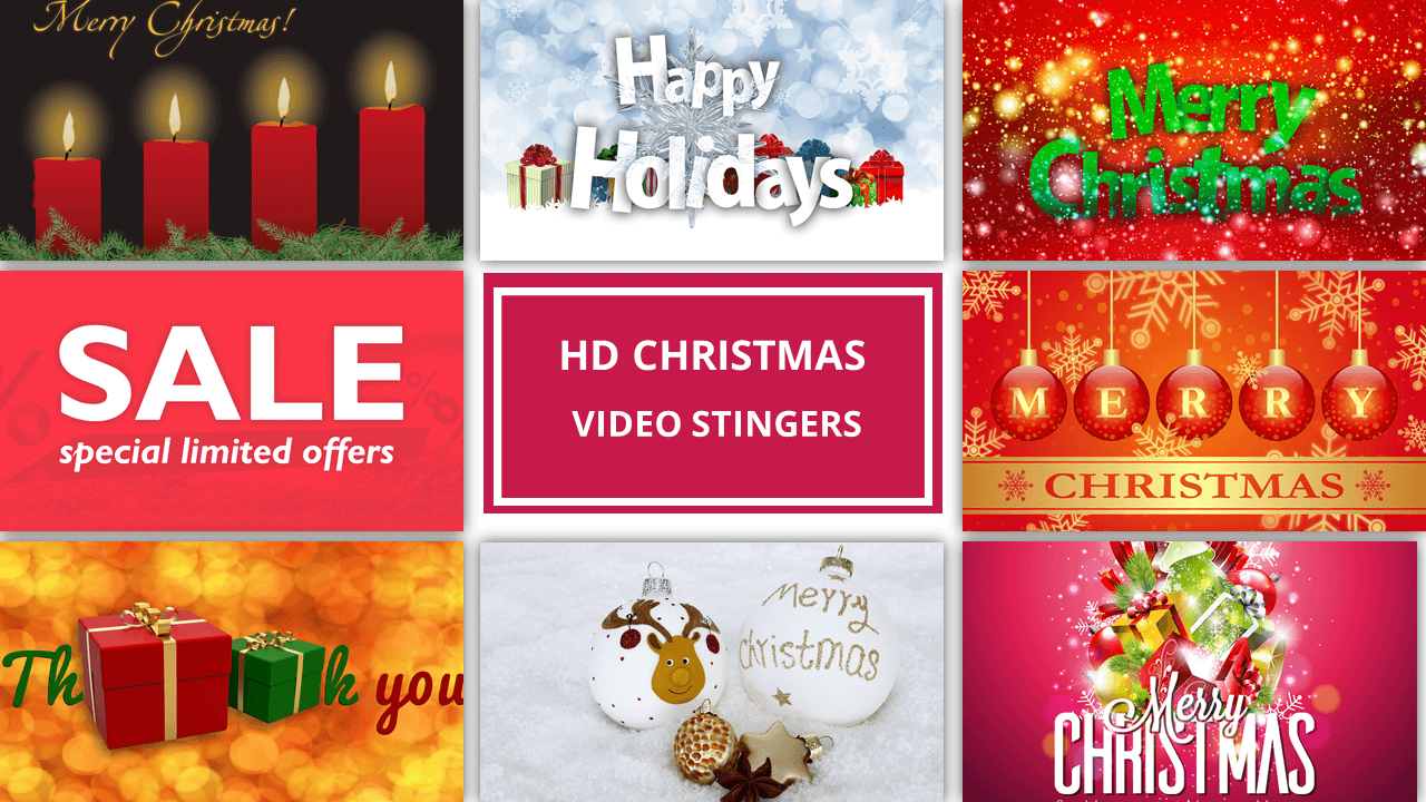 Christmas Video Stingers