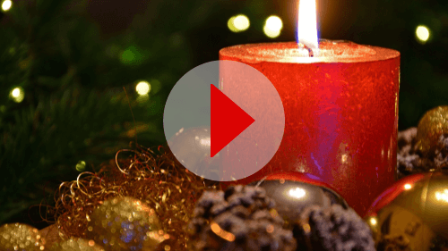 Christmas Decor Candle