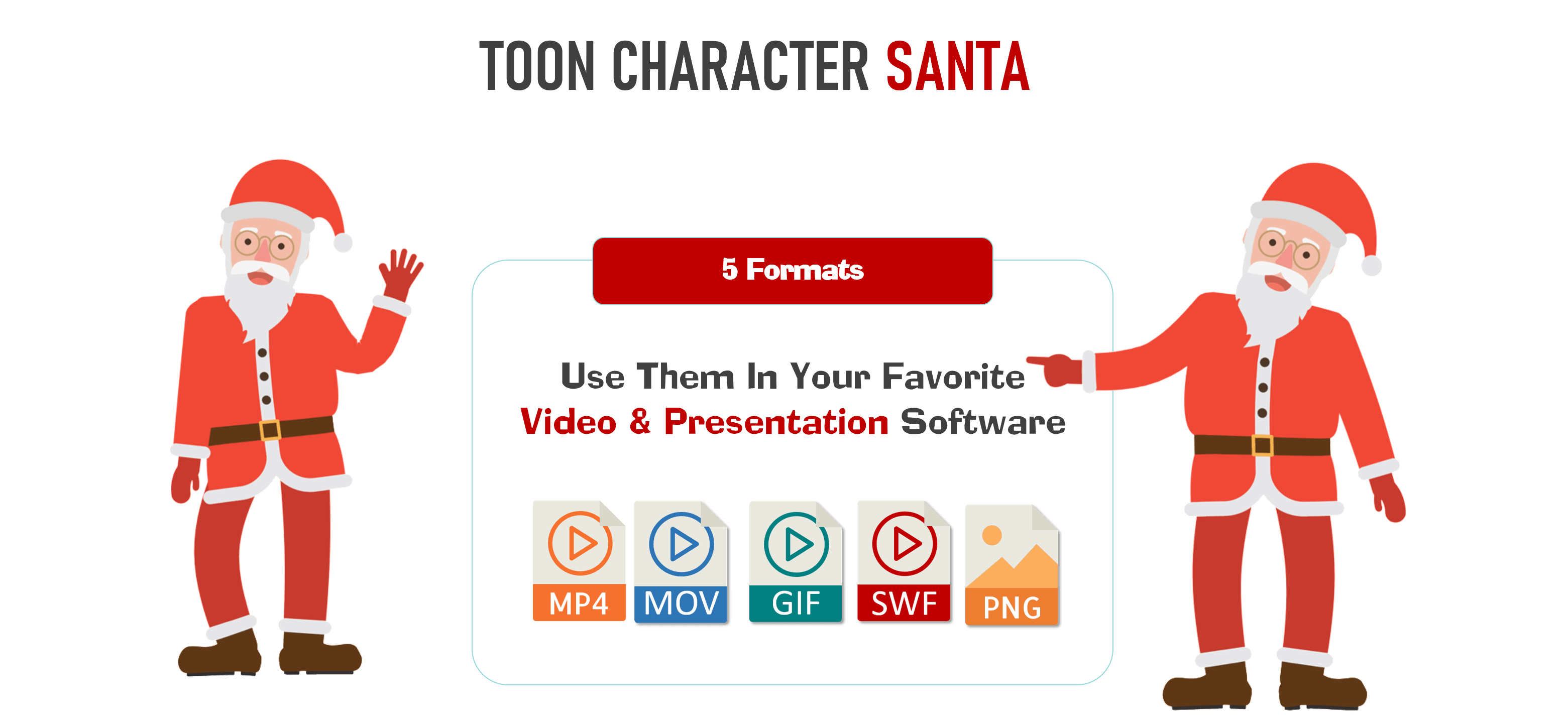 2d Animated Santa Claus