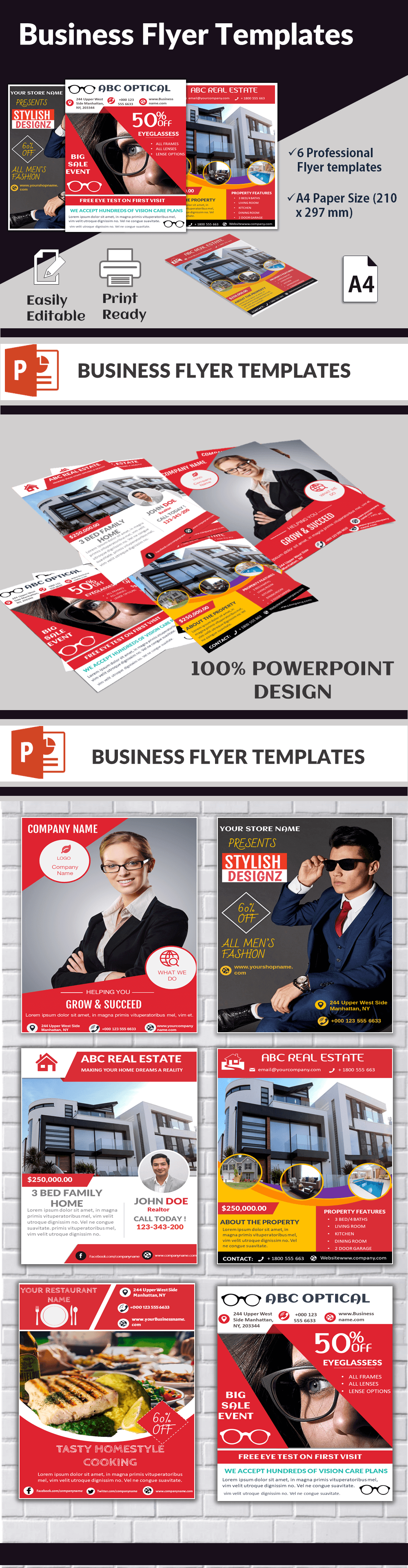 Business flyer templates