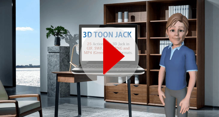 3D Presenter Jack