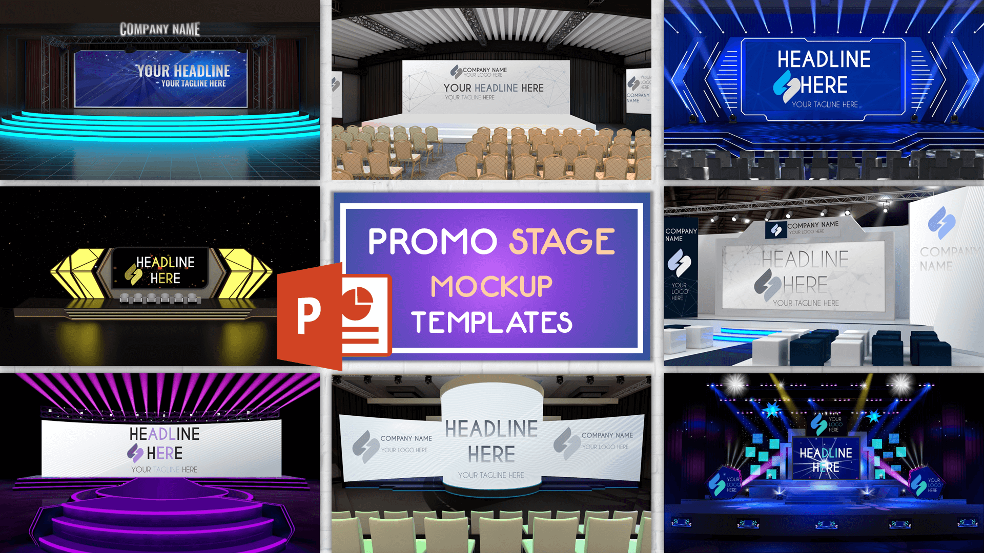 Promo-stage-templates