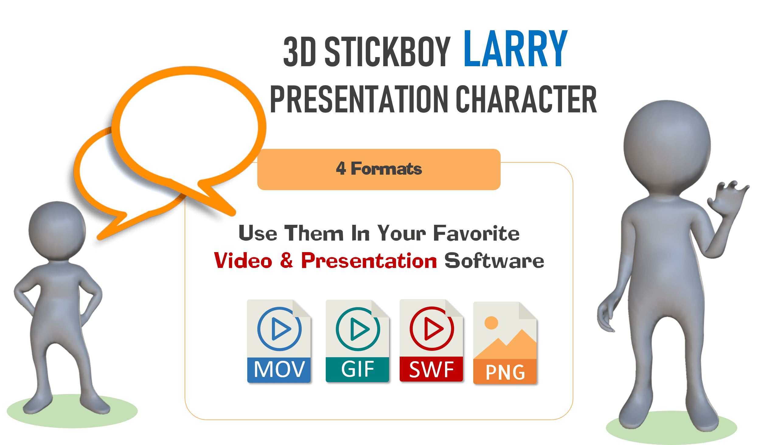3d stickboy larry