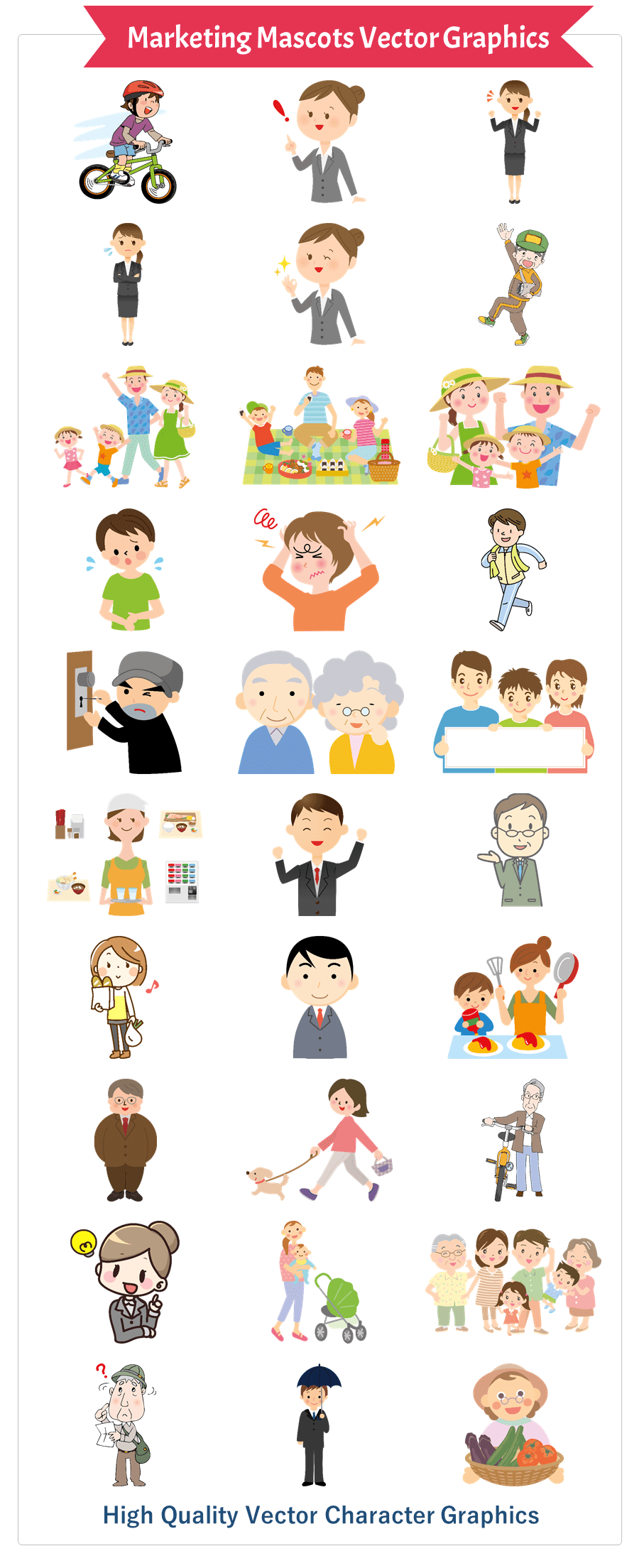 Marketing Vector Characters 2