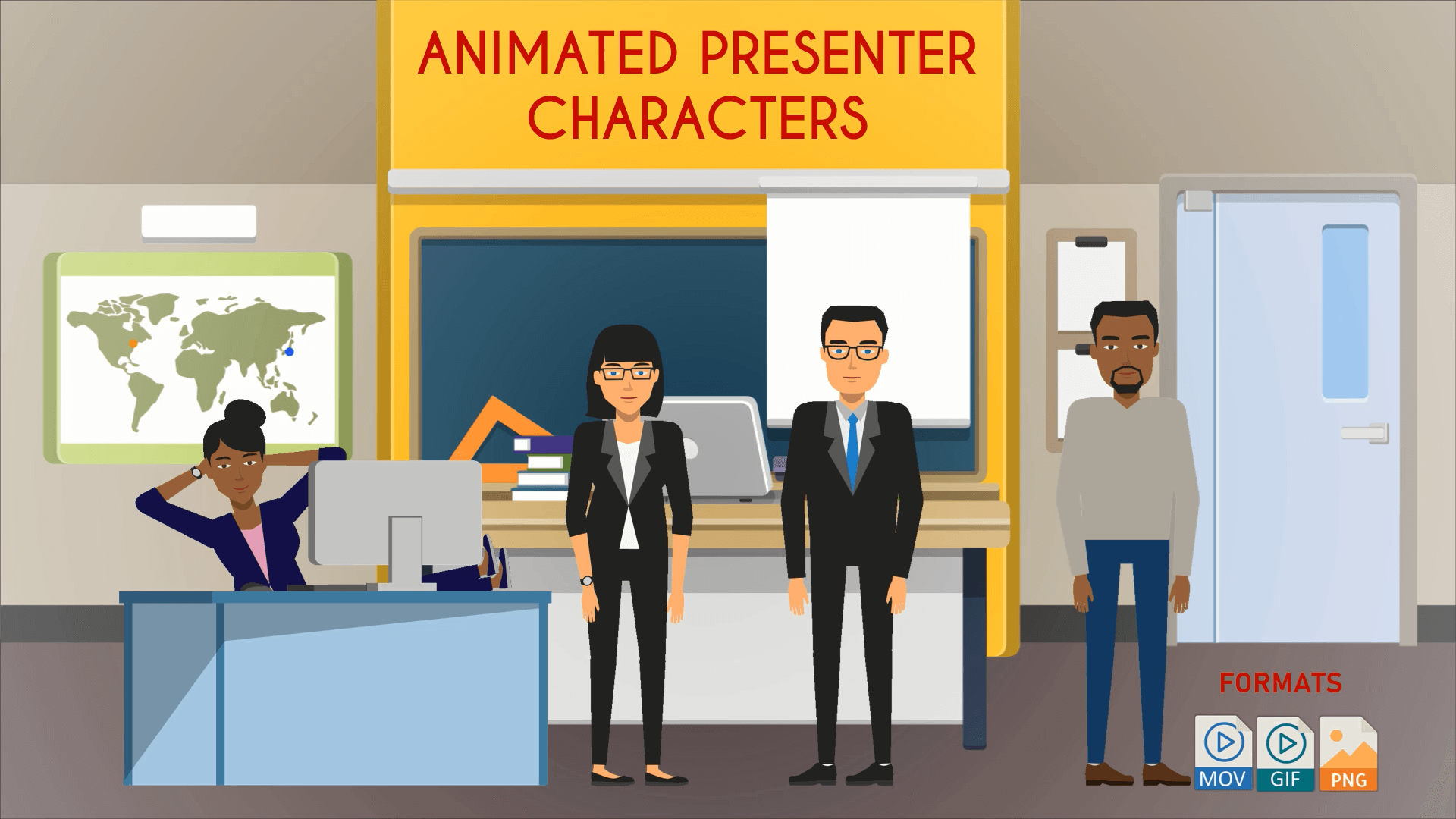 Animated_characters_display