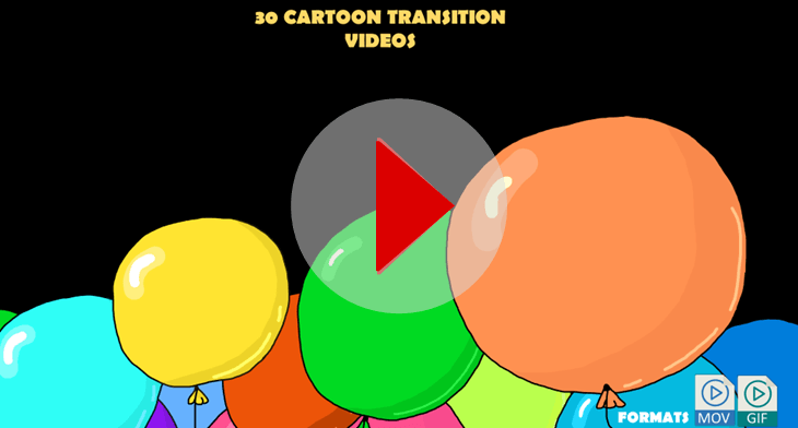 Animated_Cartoon_Transition_Videos_Display