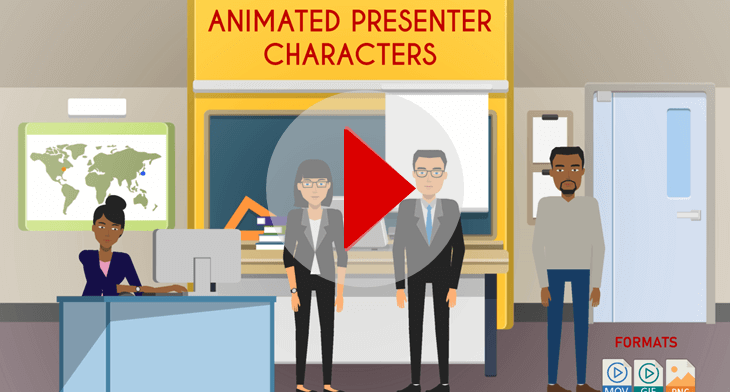 Animated_Presenter_Characters_Display